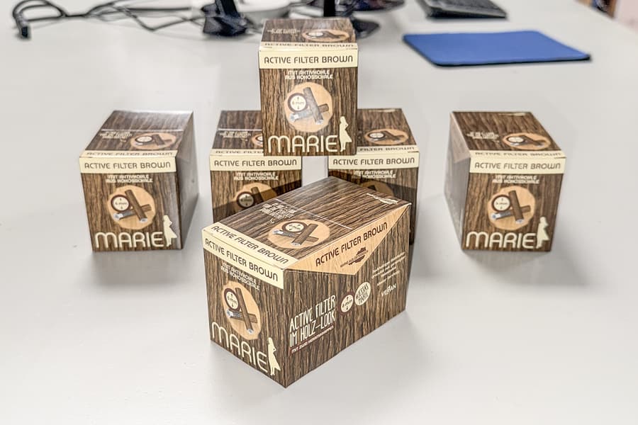 6 Packungen Filter Marie
